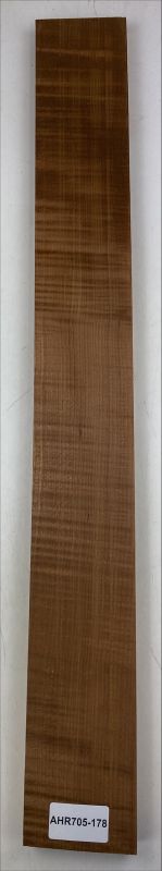 Neck Sycamore / European Maple, curly, Choco, 900x107x25mm, Unique Piece #178